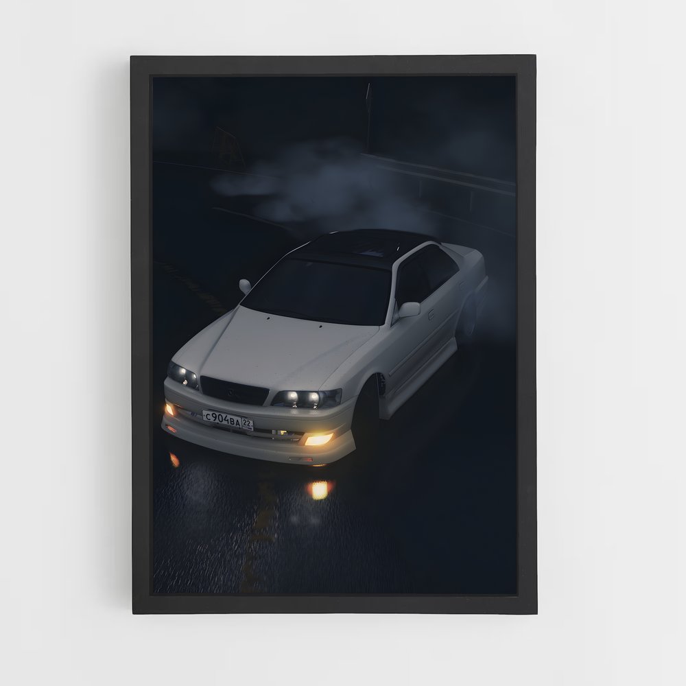 Poster Chaser jzx100 Éclatant – affiche Toyota (vue 2)